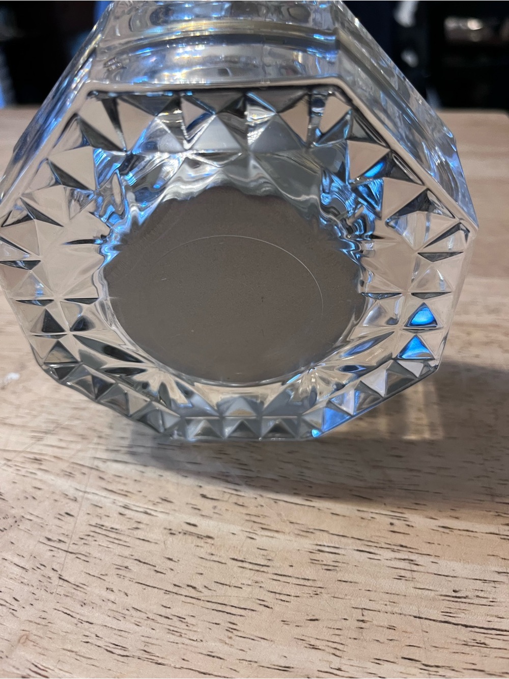 Staiger Crystal Octagonal Clock - Clear - Picture 3 of 3